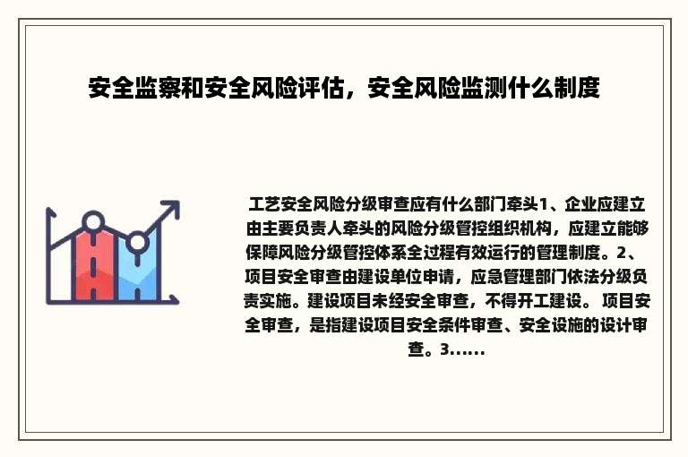 安全监察和安全风险评估，安全风险监测什么制度