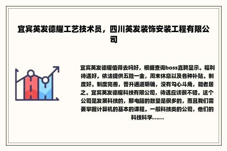 宜宾英发德耀工艺技术员，四川英发装饰安装工程有限公司