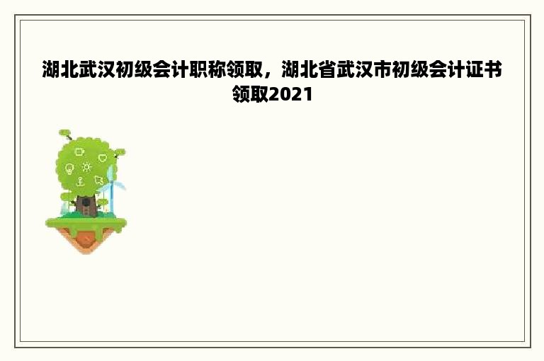 湖北武汉初级会计职称领取，湖北省武汉市初级会计证书领取2021
